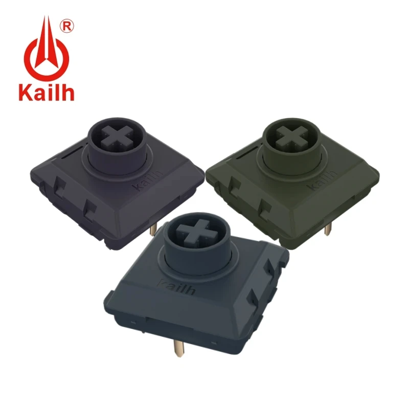 1/3/5Pcs Kailh Mechanical Keyboard Switch Full POM Shadow Series Customized Low Profile Keyboard Switch Compatible with Lofree