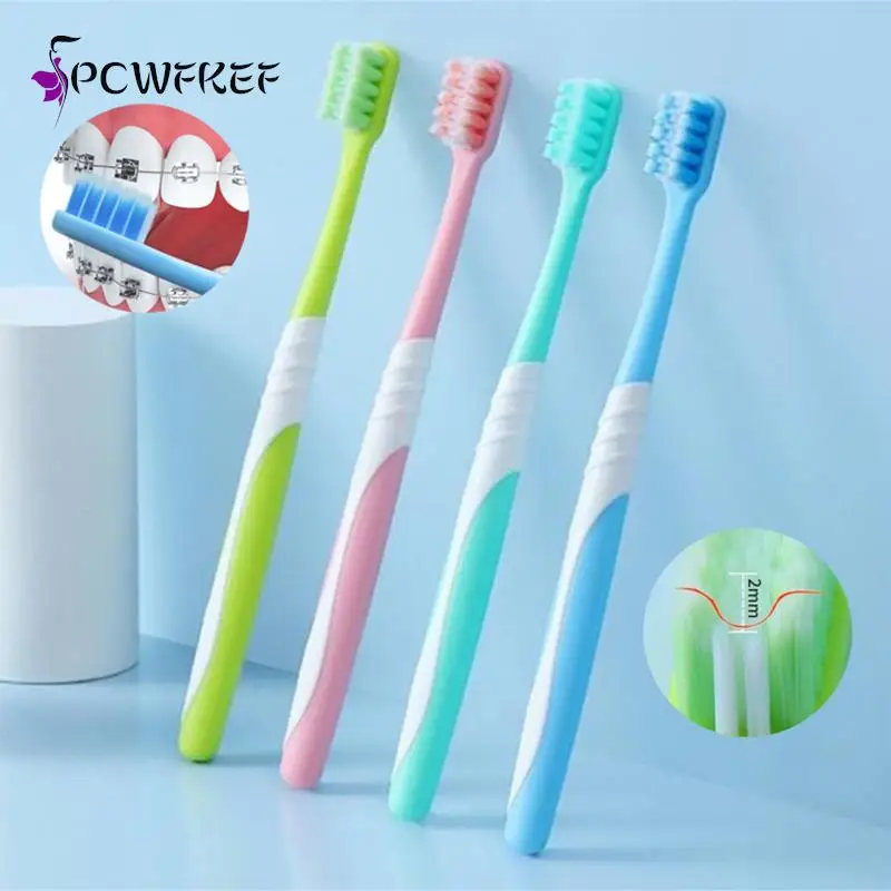 

1 шт., портативная зубная щётка с мягкой щетиной