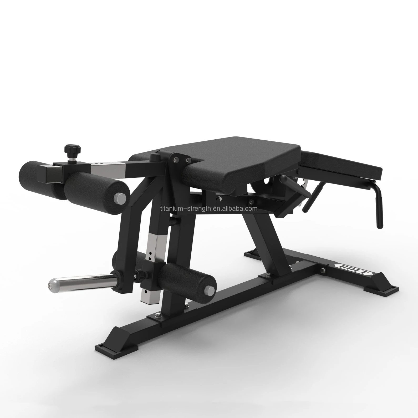 W4052 Commercial Adjustable Weight Bench Press Fitness Equipment Weight Training Adjustable Bench With Leg Extension Curl Combo