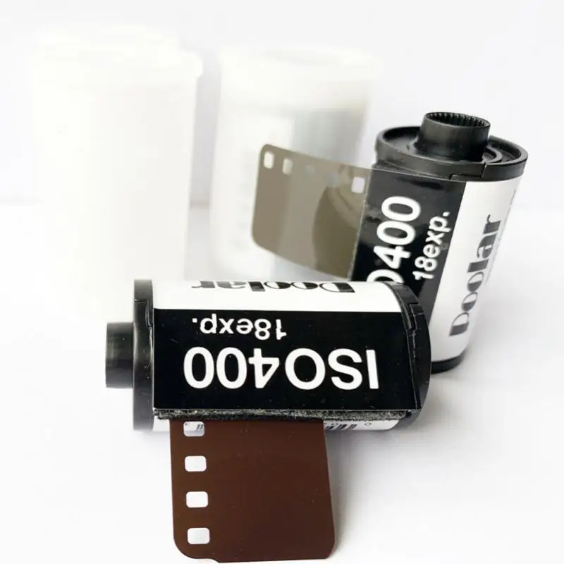 블랙 화이트 네거티브 카메라 필름 35mm 카메라 135 흑백 필름 ISO 400 초보자 연습 필름, 사진 스튜디오 키트