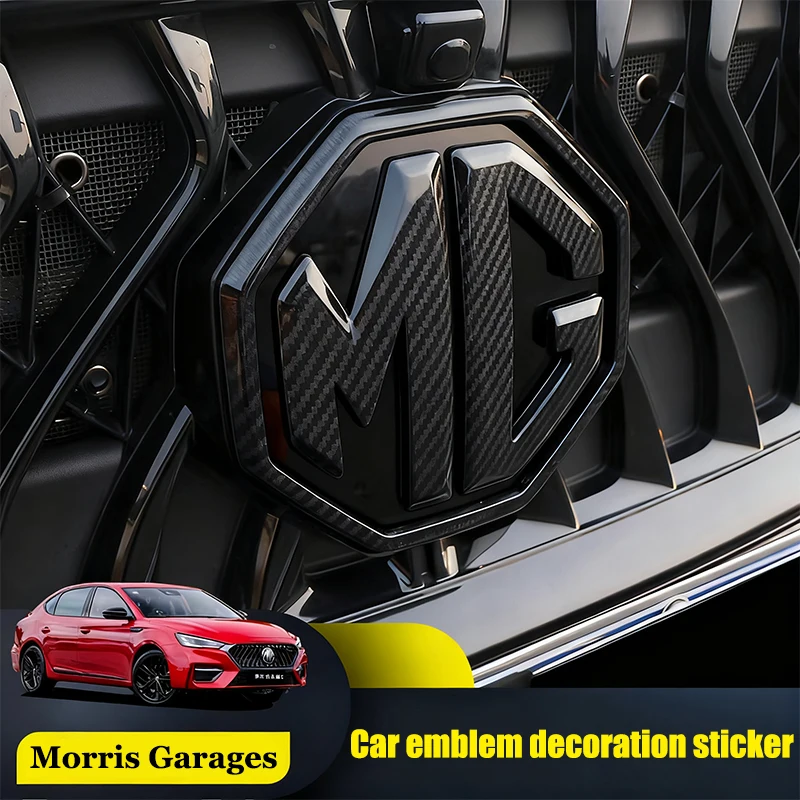 Couverture décorative pour emblème de voiture avant/arrière MG