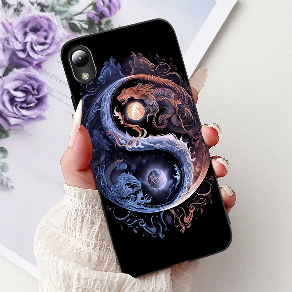 Stylish Painted Soft Silicone Phone Case Cover