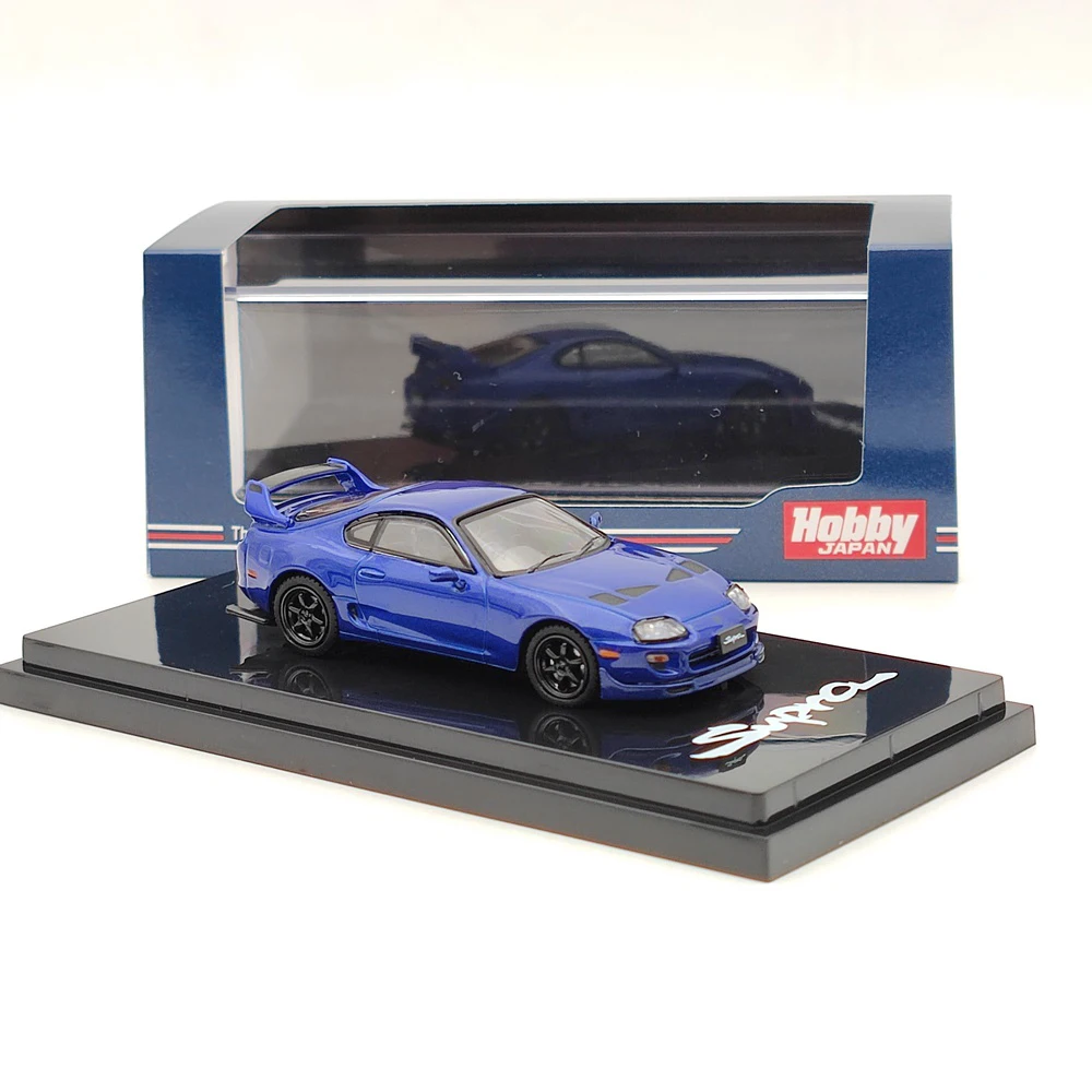 Hobby Japan 1/64 SUPRA A80 J.D.M Style Diecast Toys Car Models Miniature Vehicle Hobby Collectible Gifts