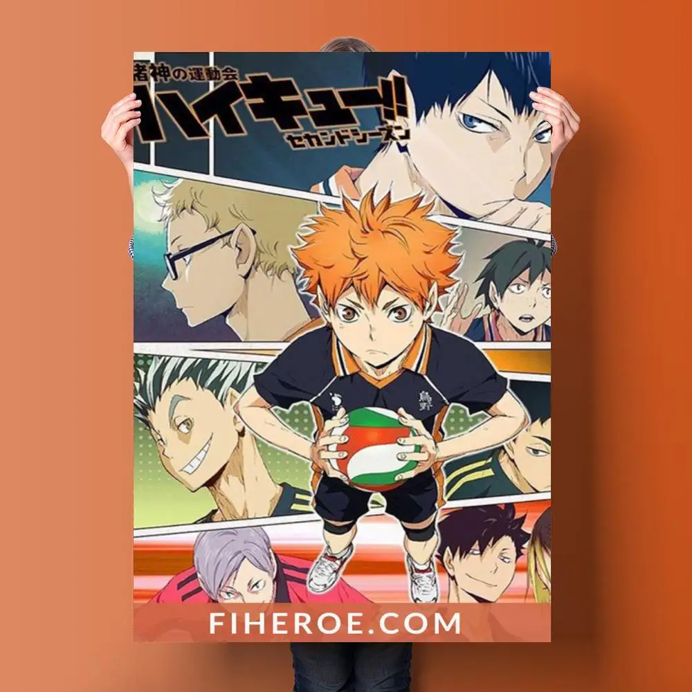 VGFD Haikyuu Anime Comic Art 4k HD Poster Decorative Painting Canvas Wall  Art Living Room Posters Bedroom Painting 24x36inch(60x90cm) : :  Home & Kitchen