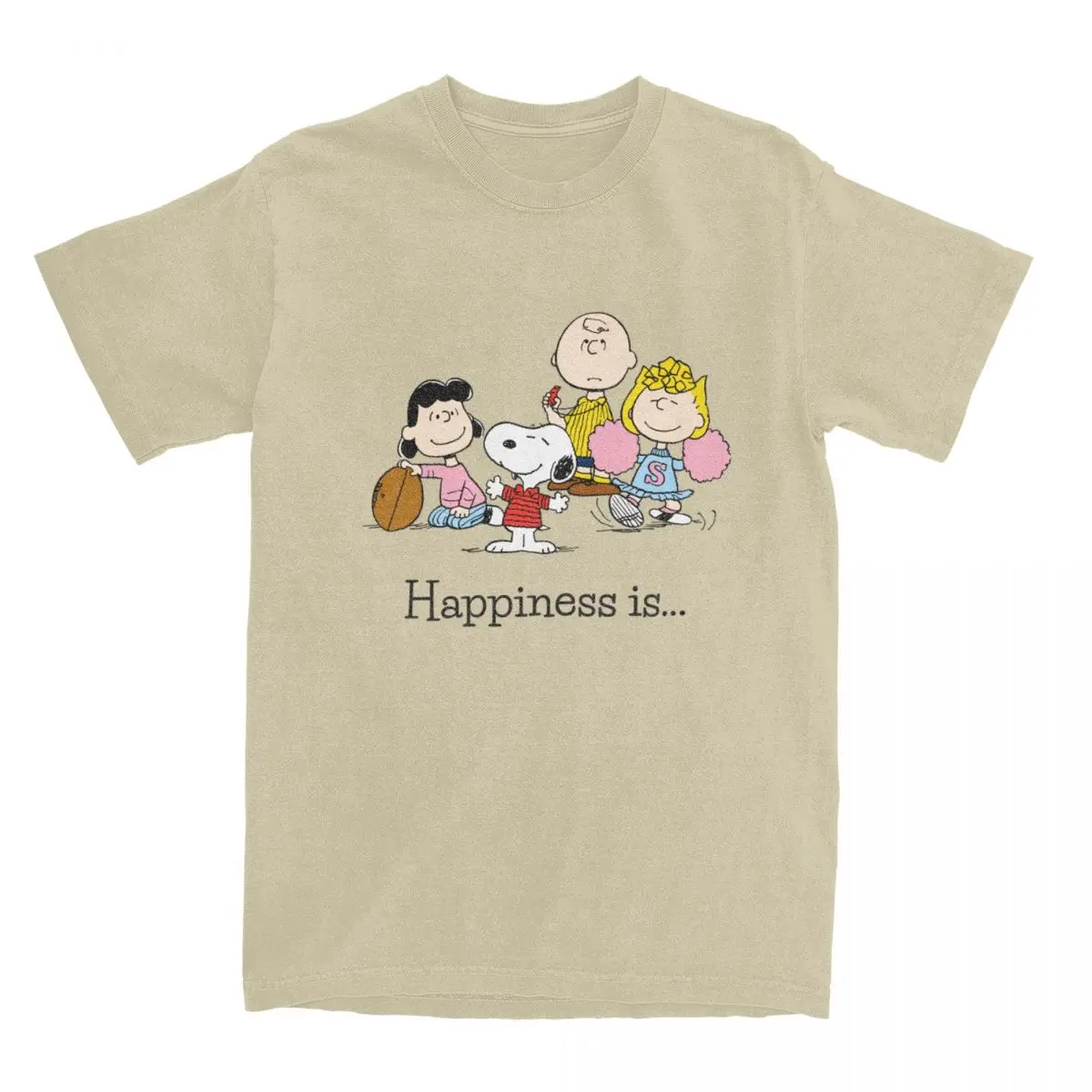 thumbnail image 1 of Camiseta divertida de Peanuts, Snoopy y Charlie Brown para hombres y mujeres, camiseta de algodón con estampado de dibujos animados lindos, 1 of 5