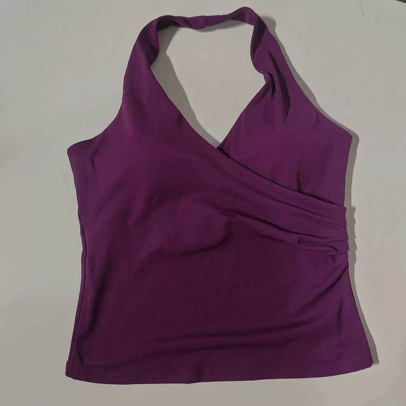 Women' Sexy V-Neck Fitness Bra Nude Sports