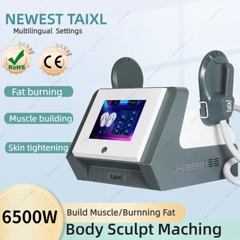 TAIXL Sculpt Machine 15Tesla 6500w EMS RF Fat Slimming Burning Muscle Stimulation Body Sculpting 15 Electromagnetic Therapy 1