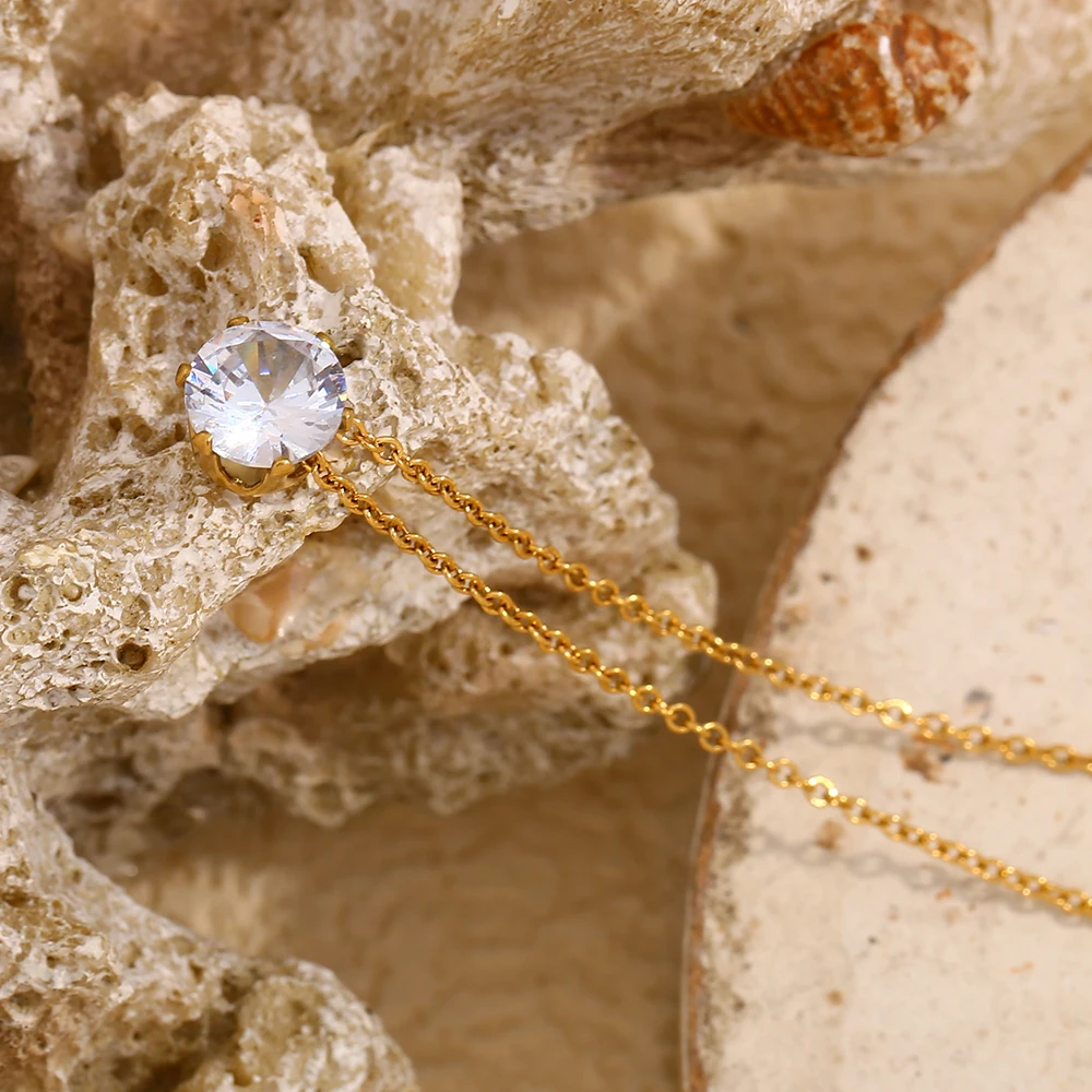 E.B.belle Crown Pendant Necklace gift packaging