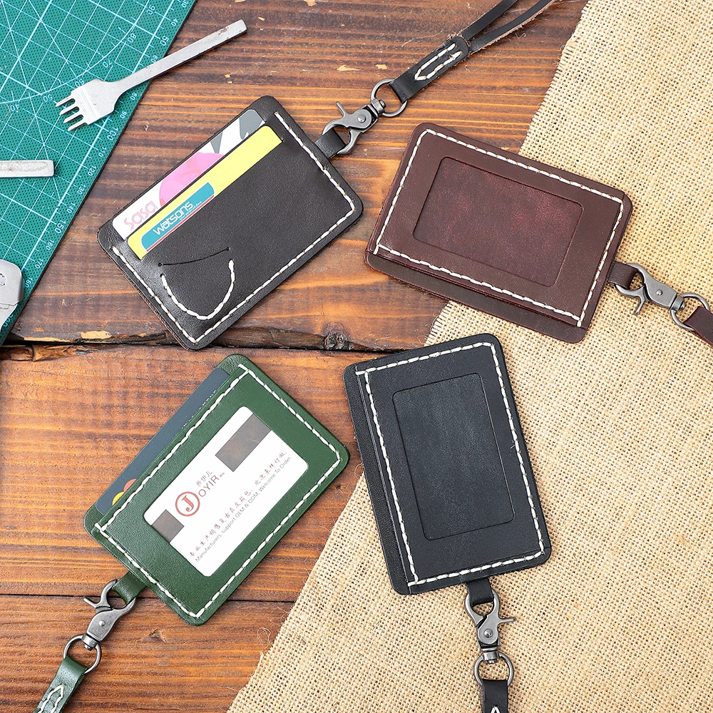 Certificate Bag Retro Business Work Certificate Holder Hanging Rope Chest Card Bag Student Access Card Holder