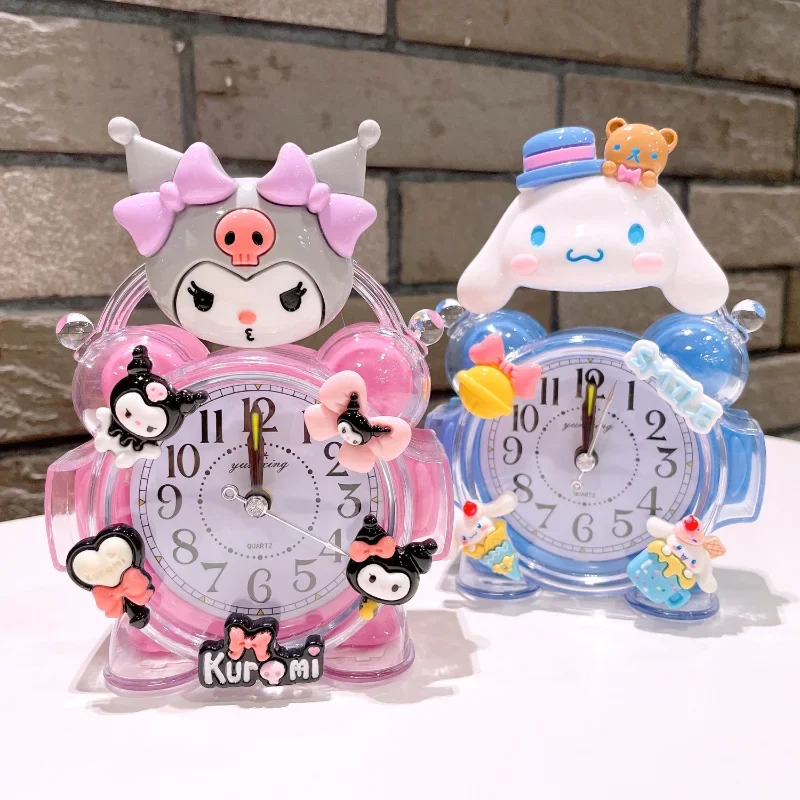 

Kawaii My melody new alarm clock for female students special wake-up artifact anime cartoon children's girl clock alarm clock