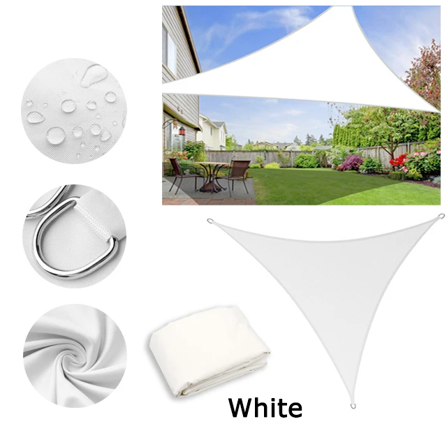 Waterproof Triangle Sunshade Protection Canopy