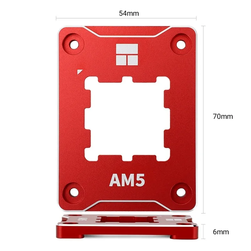 Thermalright-cnc Alumínio Anti-off Frame Protector Cpu Bending Corrector Fivela de Fixação Amd Am5 Rayzen 7000 Lga1700 - Imagem 4