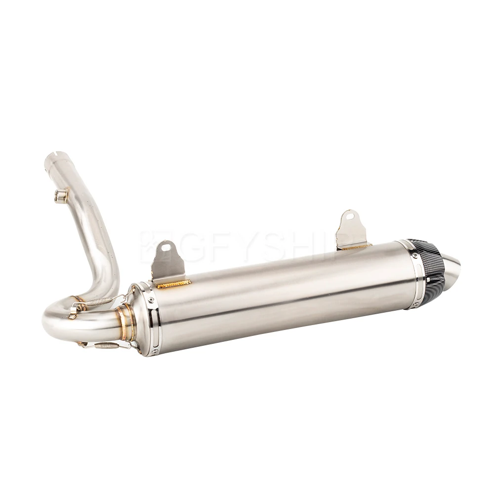

MAX 450 ATV Motorcycle Exhaust Muffler With Mid Link Pipe For Can Am Outlander 450 / DPS 2017 to 2023 L 450 15-16 Escape Slip-on