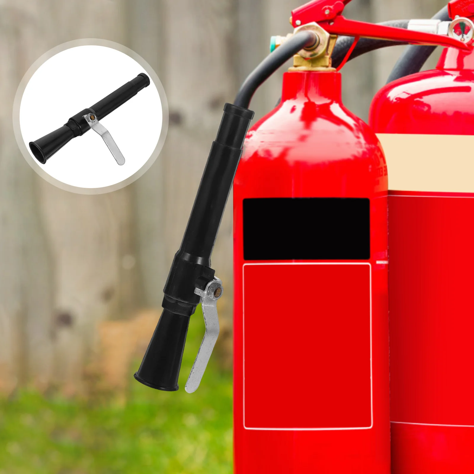 Extinguisher Discharge Nozzle Fire Accessories Part Replace Accessory Sprayer Replacement