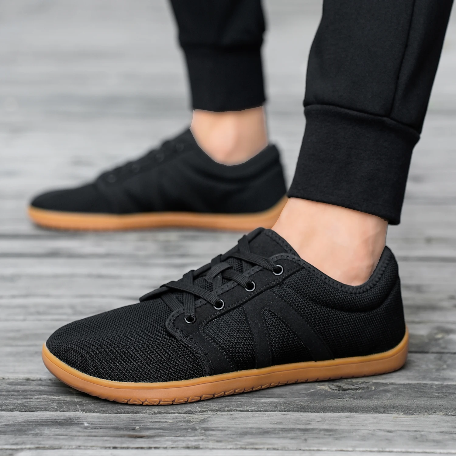 Men's and women's casual shoes, fly woven mesh upper, lightweight wide toe fitness shoes, home walking, cycling sports shoes