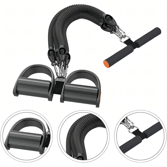 Pedal Tension Rope Puller Workout Equipment Pedal Tension Rope Puller Workout Equipment