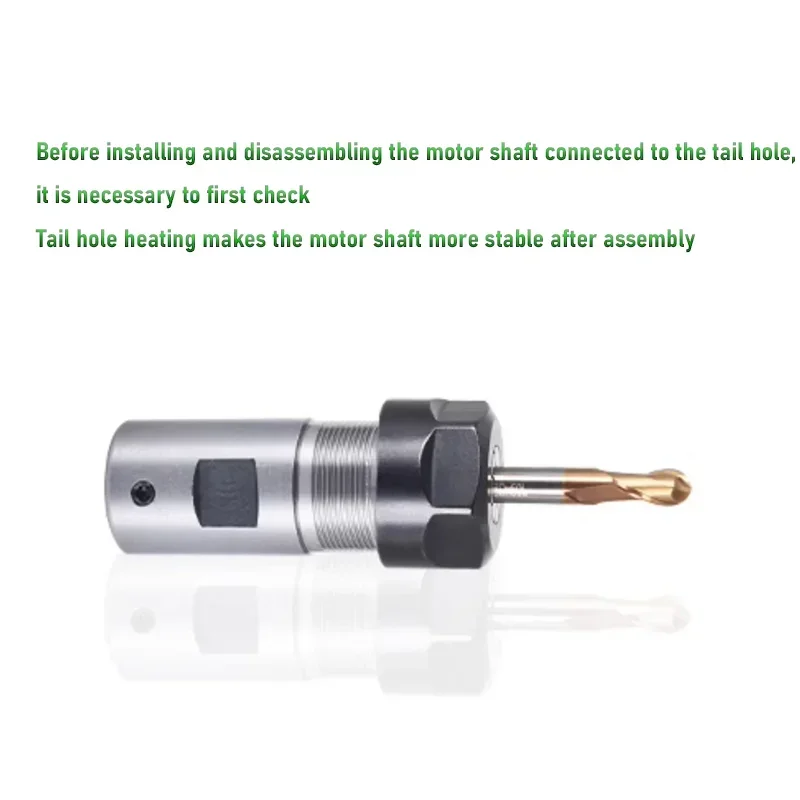 ER8 ER11 ER16 ER20 ER25 Chuck collet Spindle Motor Shaft Extension Rod Spindle Chuck Tool Set 4mm 5mm 6mm 8mm