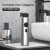 Sejoy Men's Hair Clippers Professional Trimmers USB Cordless Electric Beard Cutting Machine Trimmer Haircut Grooming Kit 4
