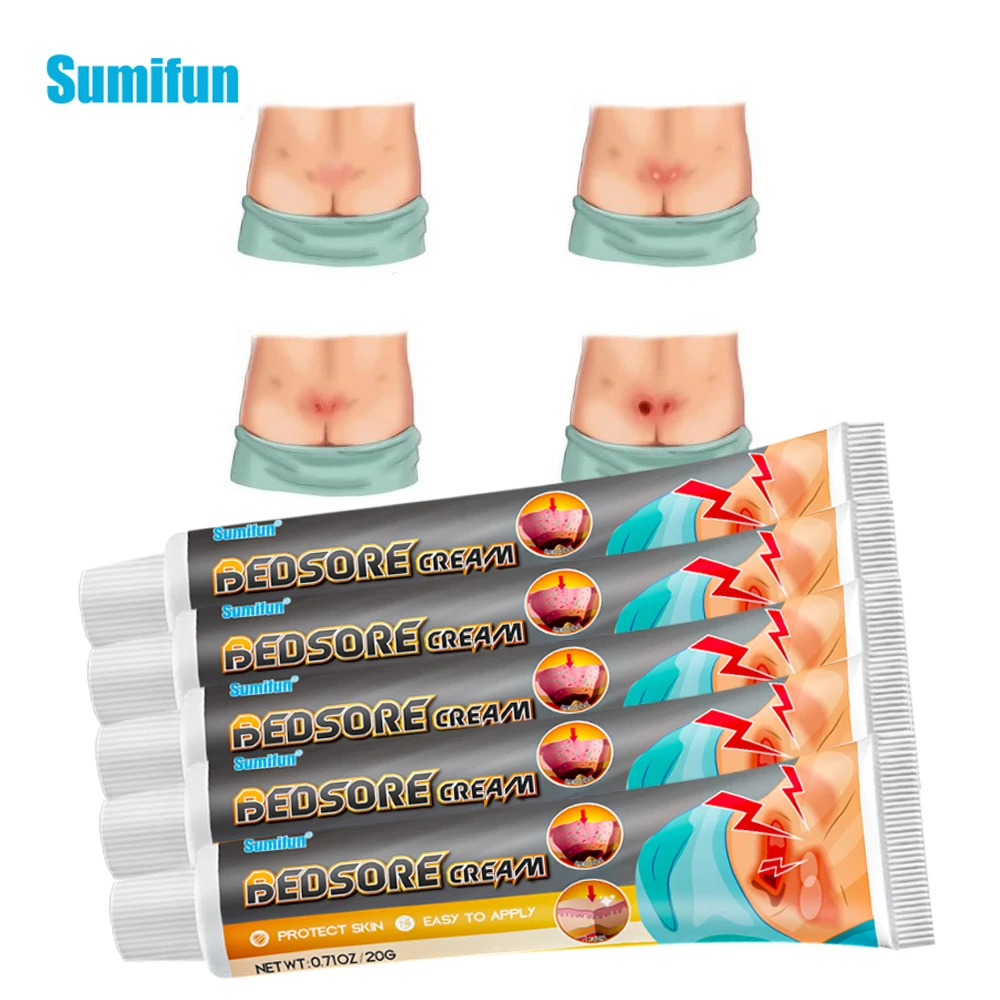 

2/3/5Pcs Sumifun Pressureulcer Treatment Ointment Remove Rot Necrotic Tissue Build New Muscles Wound Healing Antibacterial Cream
