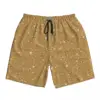 Sparkle Art Board Shorts Summer Glam Gold Glitter Sportswear Beach Shorts Males Quick Dry Casual Design Plus Size Swim Trunks 4