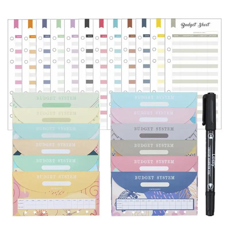 

Money Organizer Budget Binder Money Saving Binder Cash Envelopes For Budgeting And Savings Challenges Book Budget Planner And