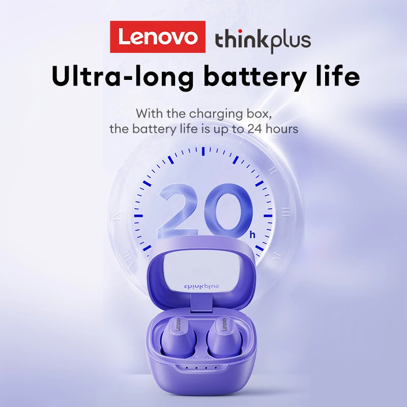 Lenovo XT62 Wireless Bluetooth 5.3 Earphones Noise Reduction Low Latency TWS Touch Control Headphones With Mic Sport Earbud New 3