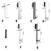 Acrylic Bathroom Shower Door Hook Over Glass Door Shower Towel Rack Punch-Free Bathroom Bathrobe Hanger Towel Hooks 1