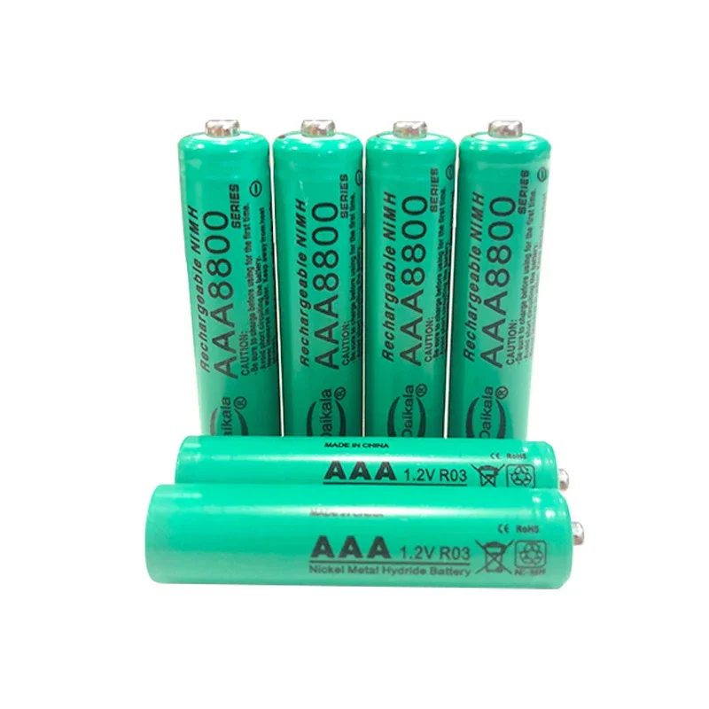 

AAABattery 1-96pcs 2023New Bestselling 1.2V AAA8800MAH NI MH Rechargeable Battery for Microphone Calculator Electric Toothbrush