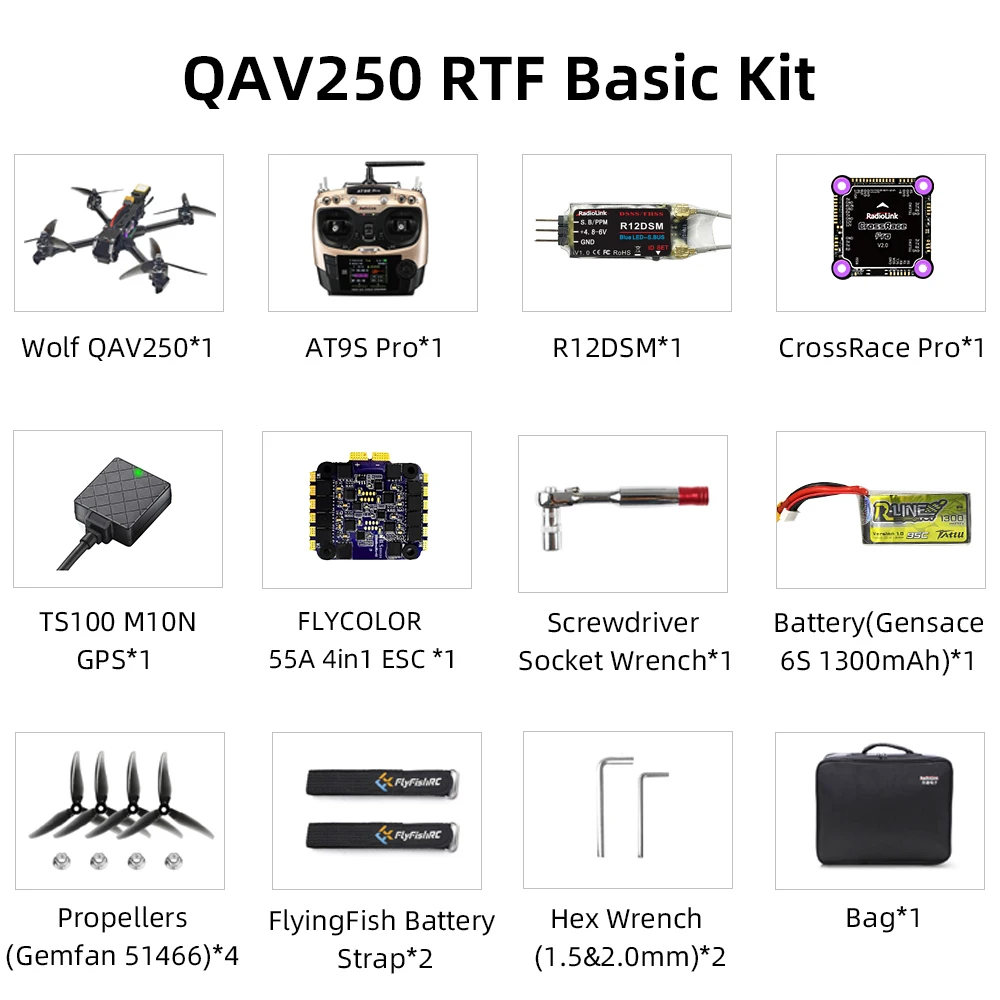 QAV250 RTF Basic Kit