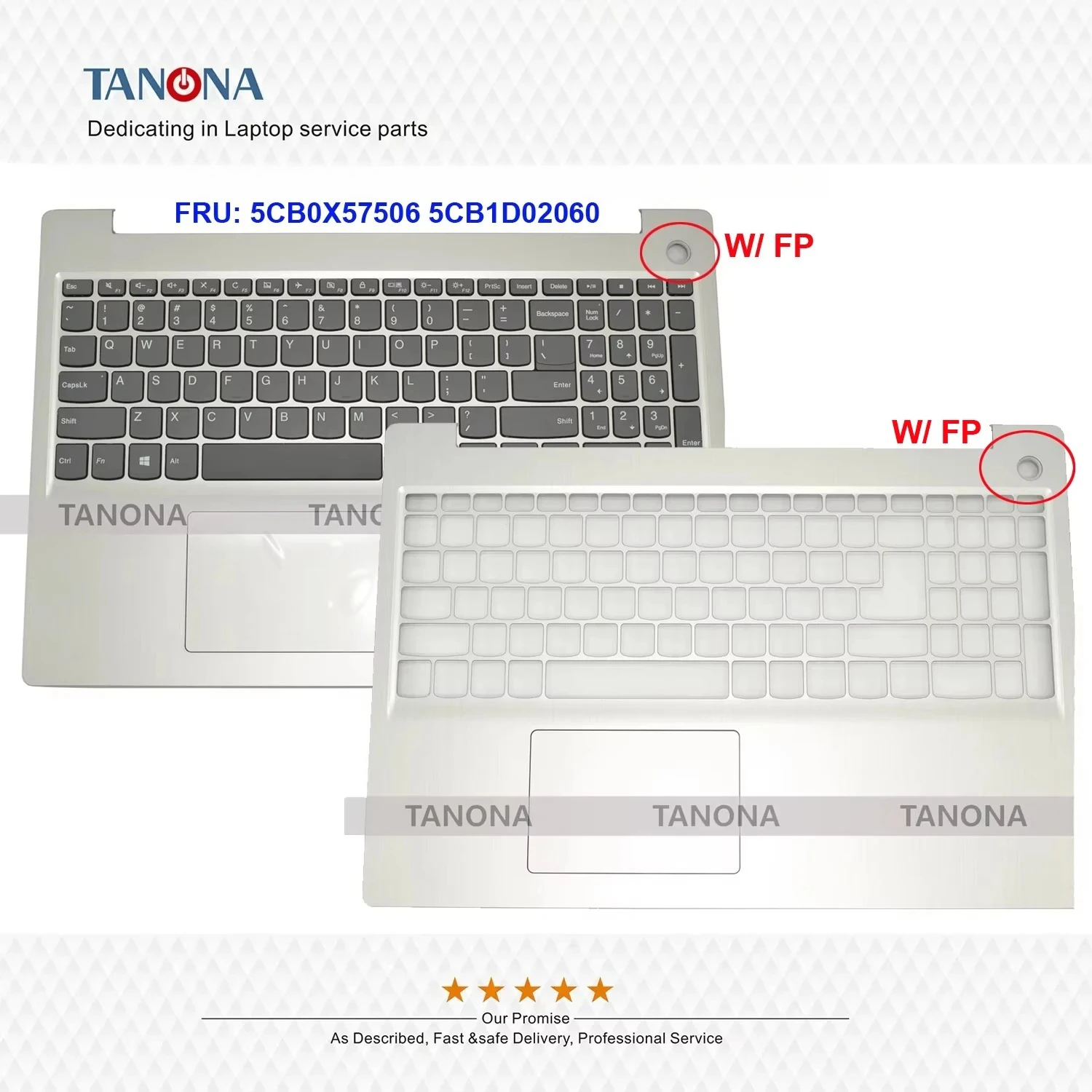 New 5CB0X57506 5CB1D02060 For IdeaPad 3-15IIL05 3-15IML05 3
