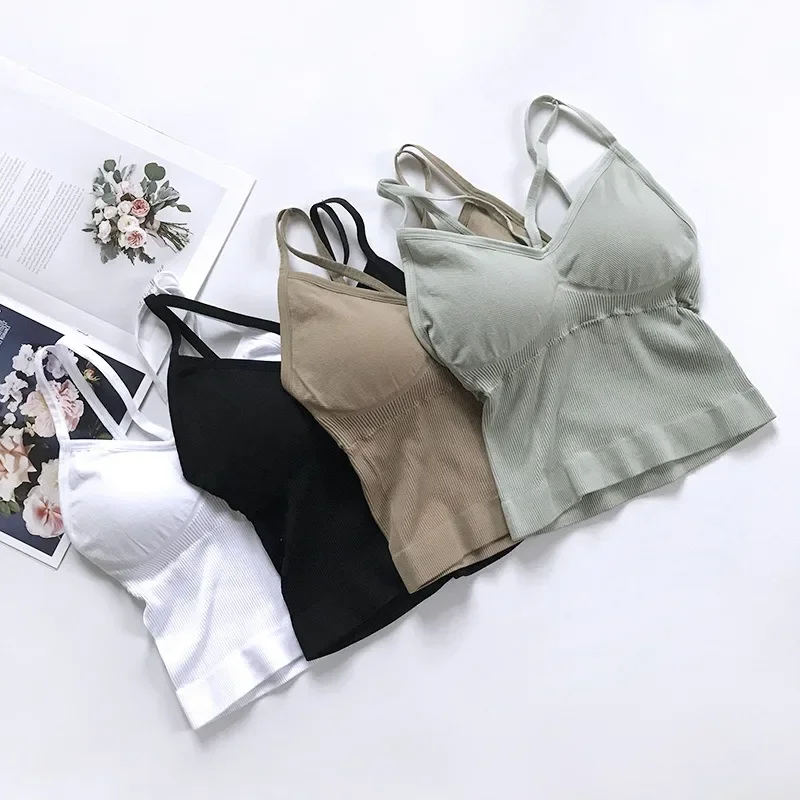 

The Internet Celebrity Beauty Back Without Wire Wrap Chest Top Chest Halter Underwear Women Wear Outside To Match