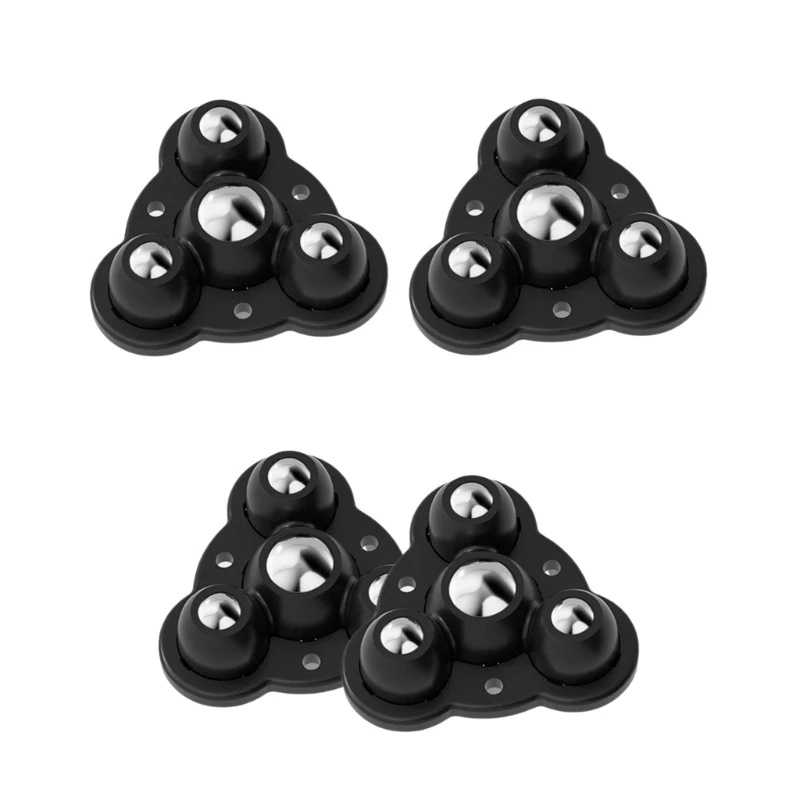 Easy Move Furniture Base Rollers Not Hole Needed Sliders set for Sofa Bed Chairs