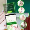 Smart Nail Chip N3 Smart Nail Chip Soft Skin-Friendly Flexible Smart Nail Sticker Built In Chip Smart Devices Smart Accessories 3