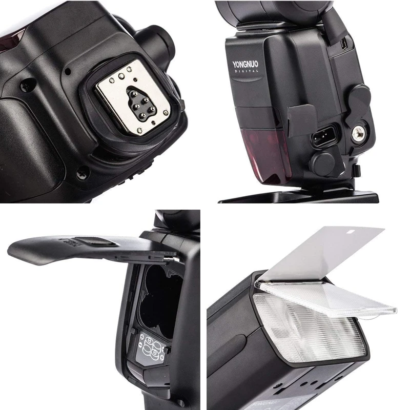 YONGNUO YN600EX-RT II YN600EX RT II 2.4G Wireless HSS 1/8000s Master TTL Flash Speedlite for Canon 600EX-RT with YN-E3-RT II 6