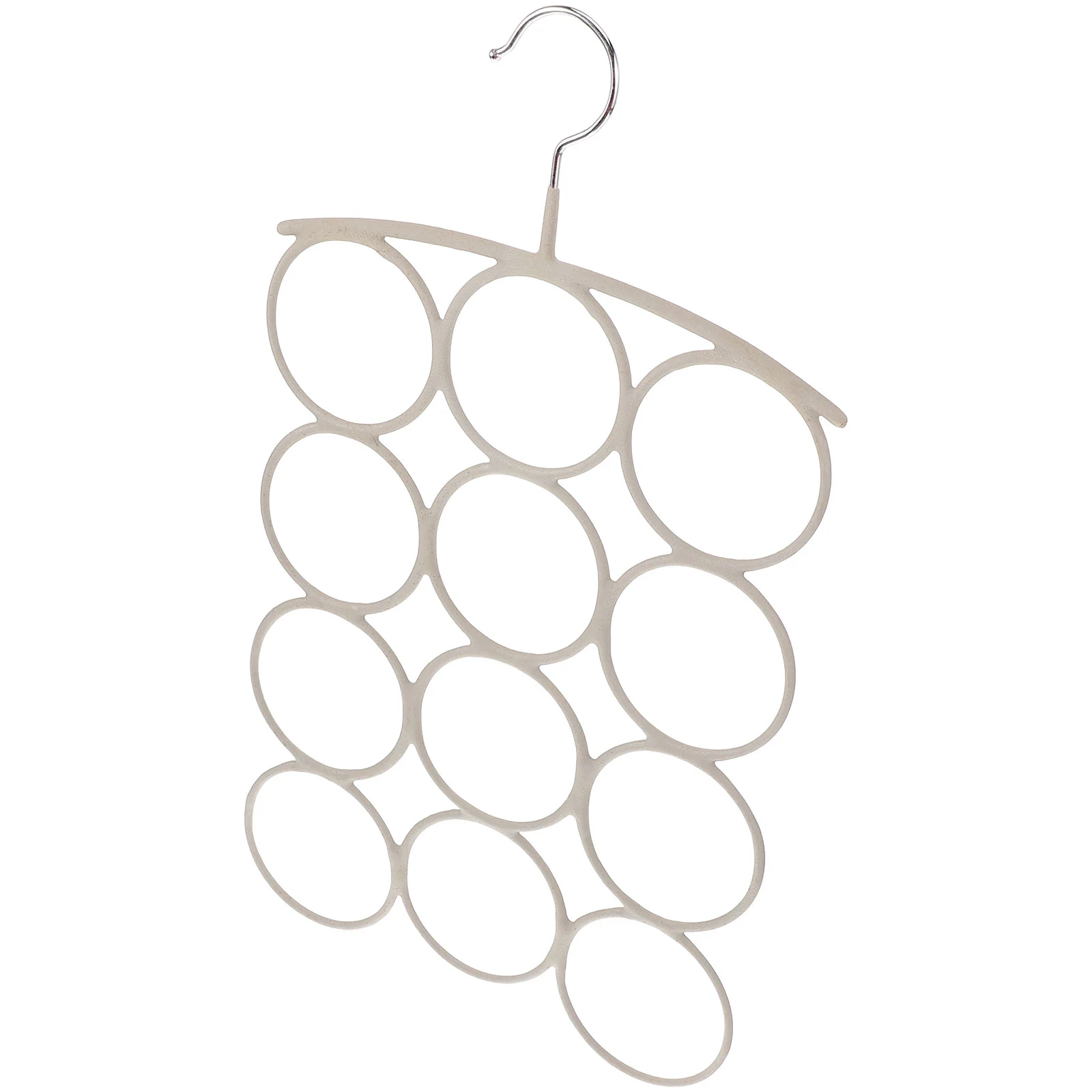 

Storage Scarf Rack Child Wall Hangers for Clothes Hanging Organizer Iron Necktie Holding Ring