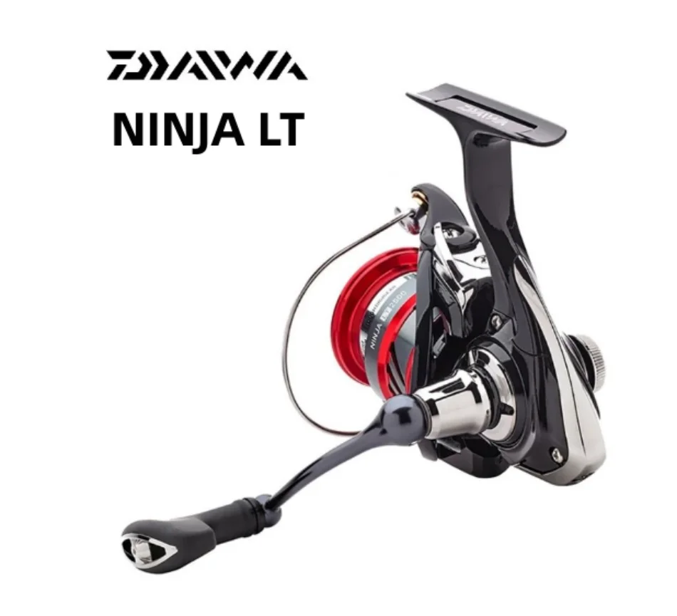 

DAIWA Original NINJA LT Spinning Fishing Reel 4BB 5.1-6.2:1 MaxDrag5-12kg Long Cast-ABS 1000 2000 2500 3000-C 4000-C 5000-C 6000