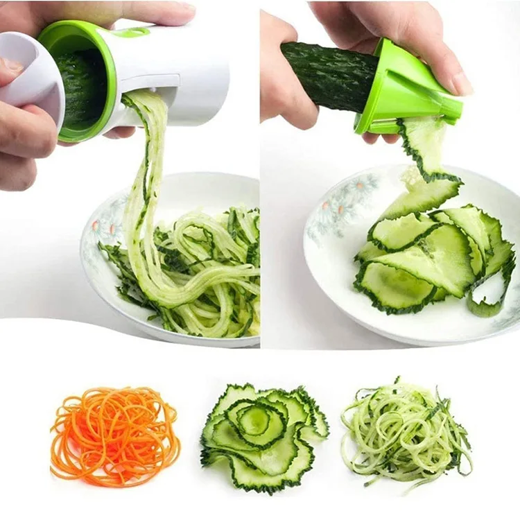 Description Picture 3 of itemHeavy Duty Spiralizer Vegetable Slicer Vegetable Spiral Slicer Cutter Zucchini Pasta Noodle Spaghetti Maker  Kitchen Items