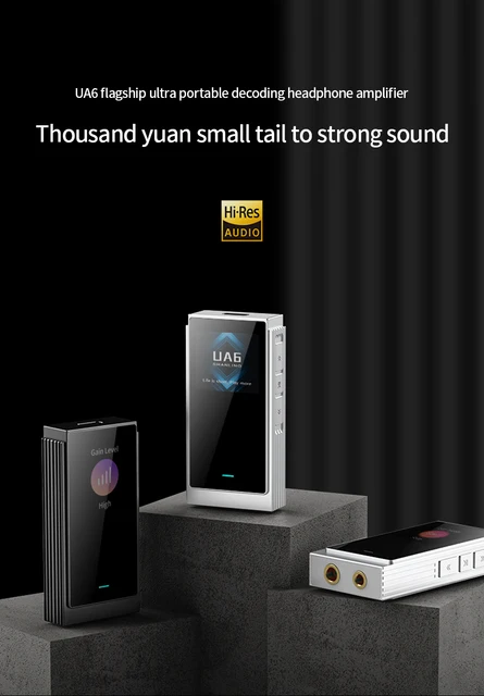 Shanling UA6 Quad バテバテ DACポータブルDAC/AMPケース付き
