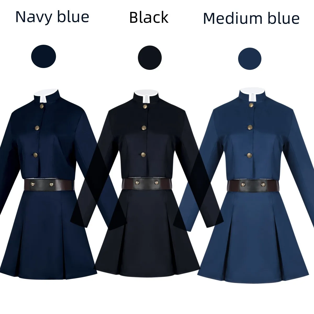 

Anime Jujutsu Kaisen Kugisaki Nobara Cosplay Costume Coat Shirt Skirt Bag Halloween Women Uniform Wig Waist Handbag Full Set