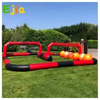 8x4x2m Commercial Inflatable Didi Car Race Track Sport Game Air Racing Track For Amusement Kids Toys Fun  Indoor Outdoor 1