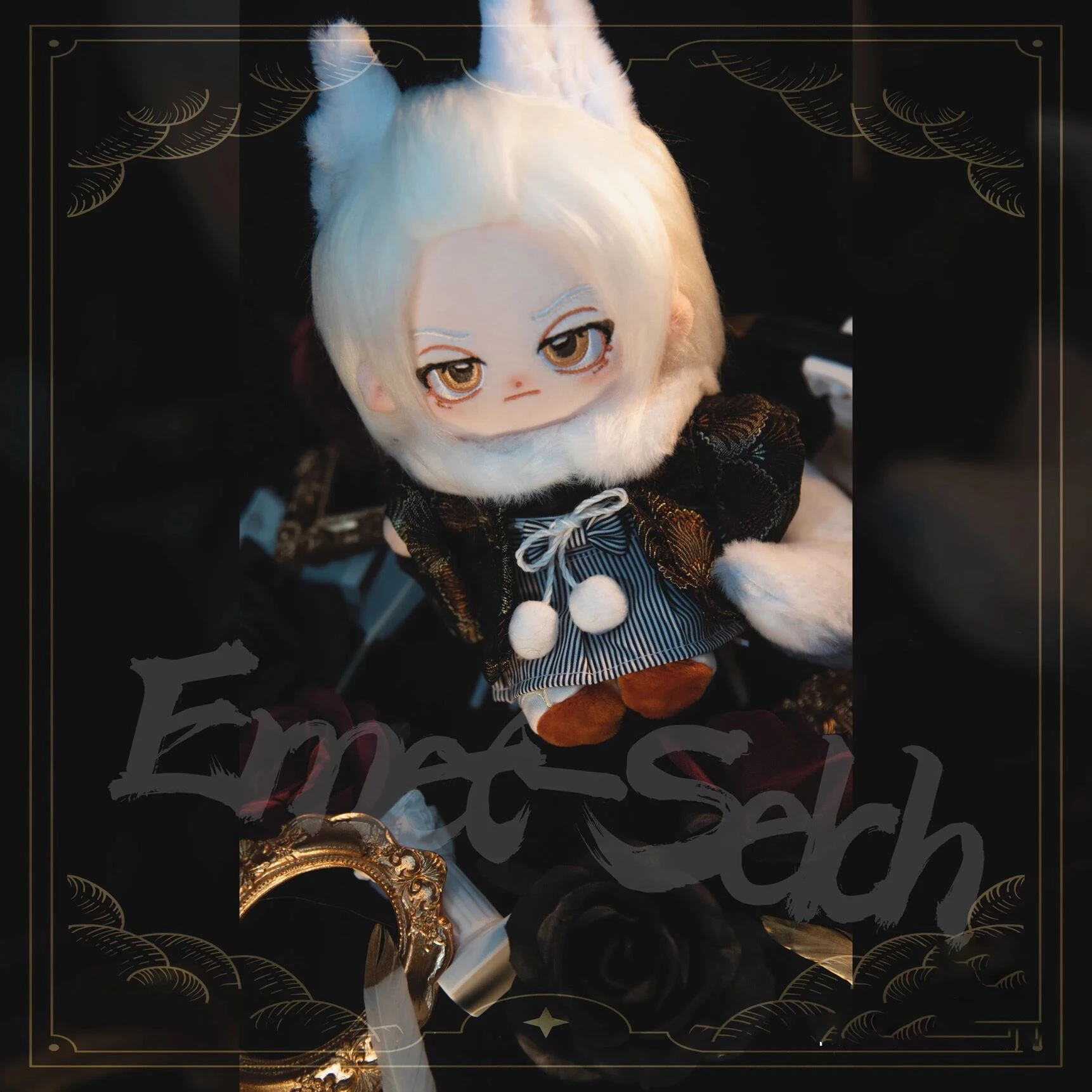 

In Stock Anime Game Final Fantasy FF14 Plush Stuffed Doll Body 20cm Cosplay Cotton Doll Dress Up Cartoon Birthday Gift