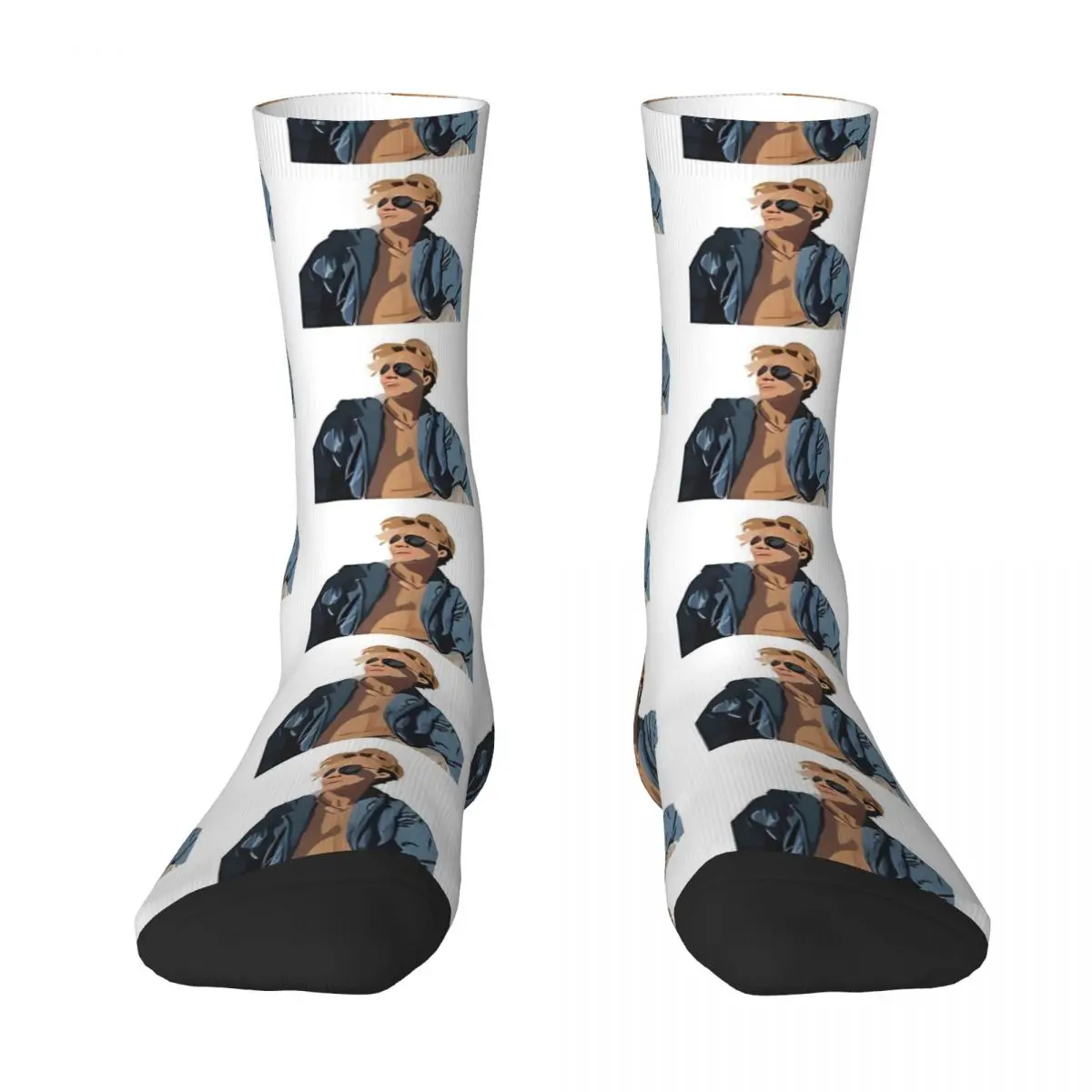 

JJ Obx Sock Socks Men Women Polyester Stockings Customizable Design