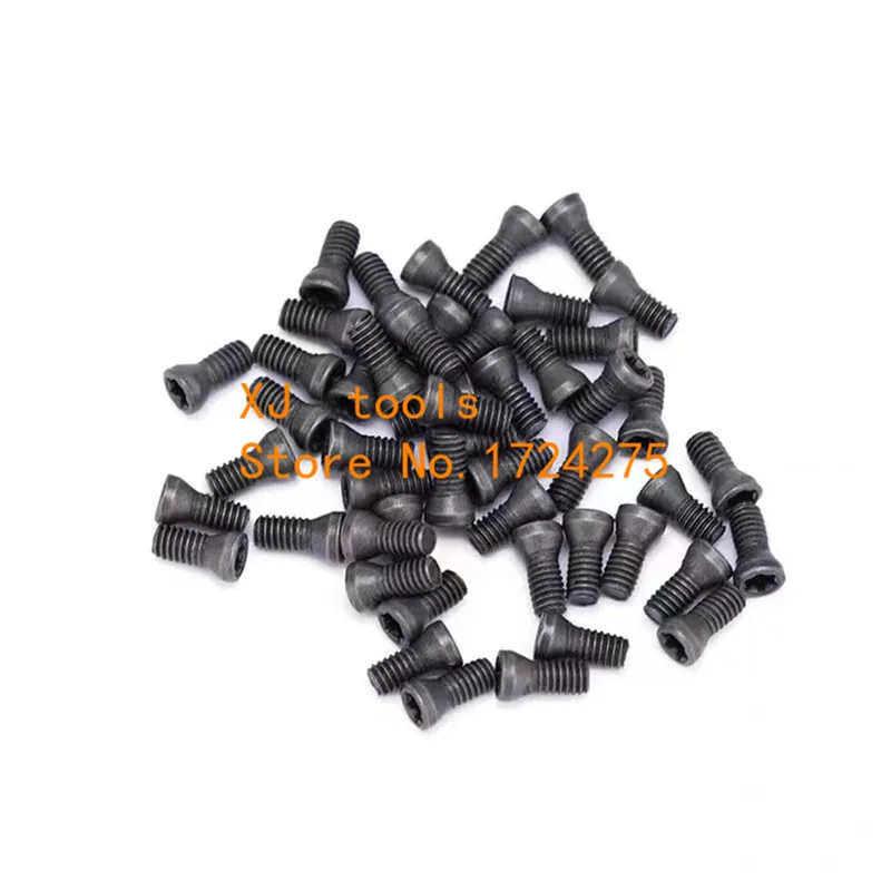 Screw M1.5 M1.6 M2 M2.5 M3 M3.5 M4 M5 M6 CNC Insert Torx Screw for Replaces Carbide Inserts CNC Lathe Tools holder