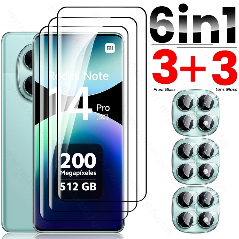 Premium Tempered Glass Screen Protector with Lens Protection