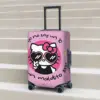 Hello Kitty Anime Y2k Kawaii Suitcase Cover Travel Holiday Strectch Luggage Case Protector 1
