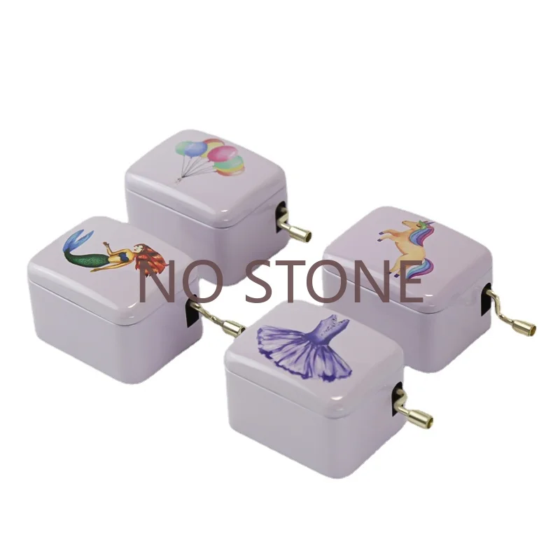 

Pandora Hand-Cranked Music Box Quartet Series Pure Childhood Cure Music Box