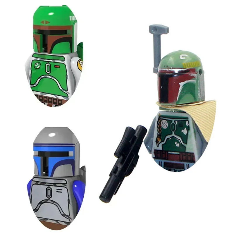 

PG609 PG640 PG641 Star Wars Boba Fett Mini Robot Figure Toy Bricks Assembling Doll Building Blocks Boy's Birthday Present