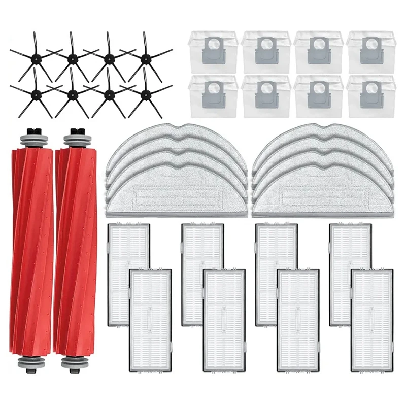 

For Roborock S7 Maxv Ultra / S7 Pro Ultra Accessories Replacement Spare Parts Main Side Brush Filter Mop Dust Bag