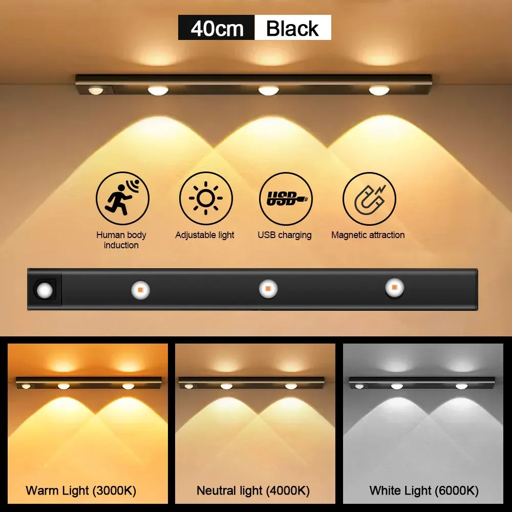 Wireless Ultra-Thin LED Motion Sensor Light
