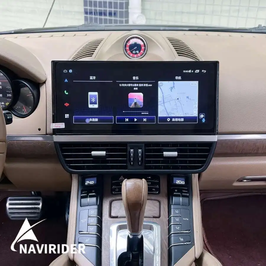 12.3inch Android 13 Car Interior Upgrade Kits For Porsche Cayenne 2010-2017 Cent
